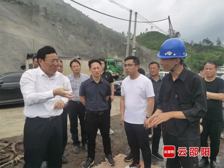 华学健在邵东市调研生态环境保护工作(图2)