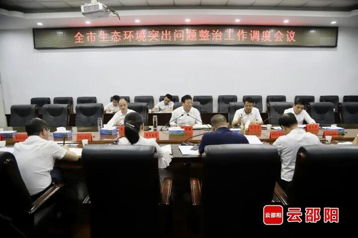华学健专题调度全市生态环境突出问题整治工作(图1)